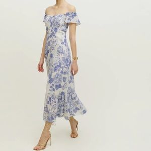 Reformation Butterfly Dress in Lucerne